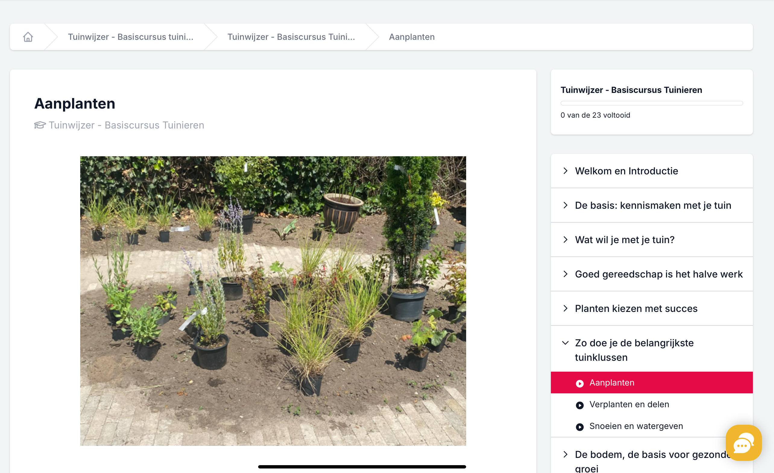 “Wat krijg je als je meedoet aan Expeditie Droomtuin: jouw online route naar tuinsucces?”
